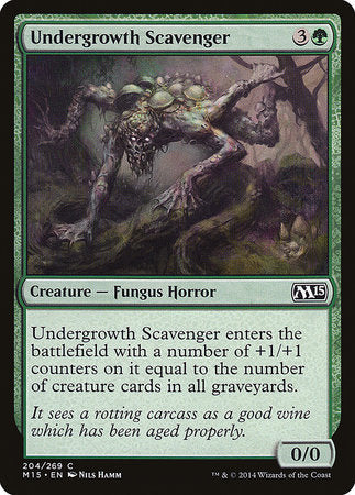 Undergrowth Scavenger [Magic 2015] | Cracking-Singles