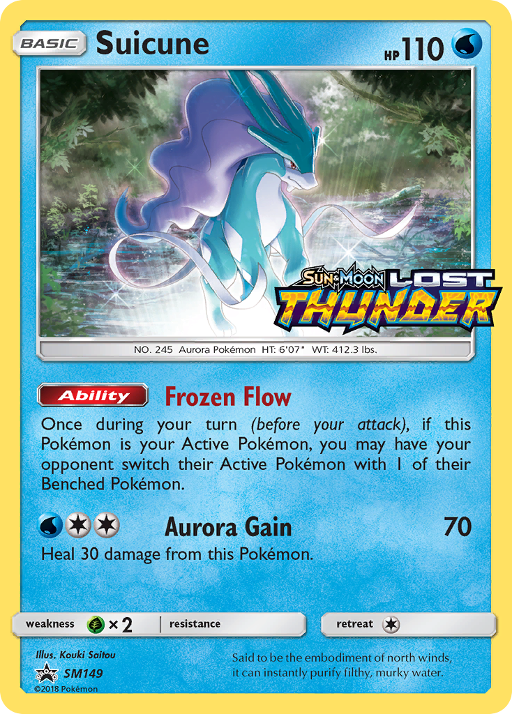 Suicune (SM149) [Sun & Moon: Black Star Promos] | Cracking-Singles