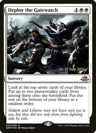 Deploy the Gatewatch [Eldritch Moon Promos] | Cracking-Singles