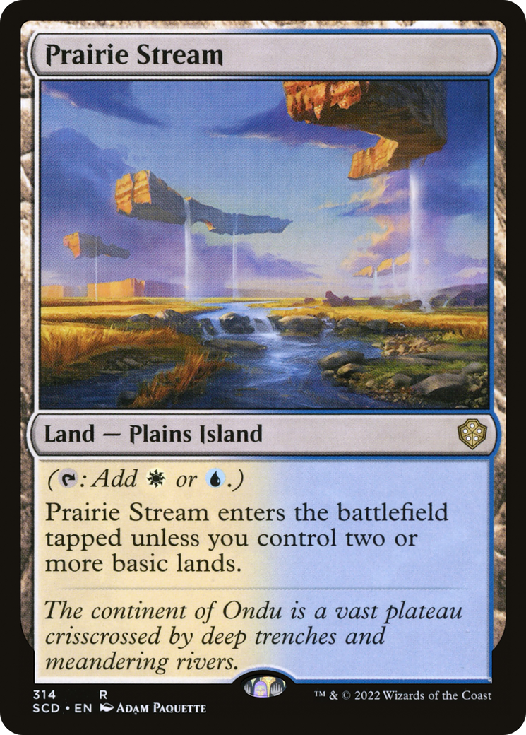 Prairie Stream [Starter Commander Decks] | Cracking-Singles