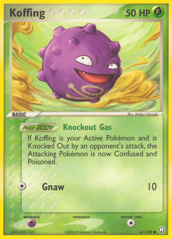 Koffing (61/109) [EX: Team Rocket Returns] | Cracking-Singles