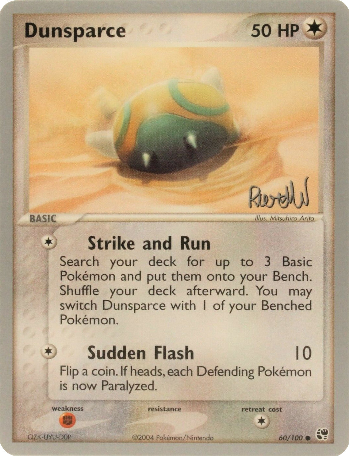 Dunsparce (60/100) (Rocky Beach - Reed Weichler) [World Championships 2004] | Cracking-Singles