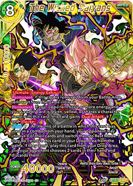 The Wicked Saiyans [BT15-153] | Cracking-Singles