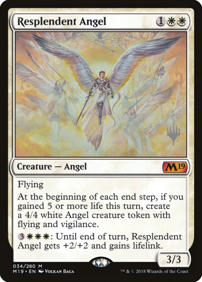 Resplendent Angel [Core Set 2019 Promos] | Cracking-Singles