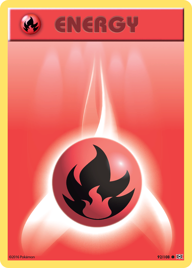 Fire Energy (92/108) [XY: Evolutions] | Cracking-Singles