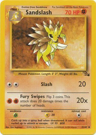 Sandslash (41/62) [Fossil Unlimited] | Cracking-Singles