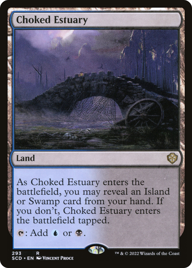 Choked Estuary [Starter Commander Decks] | Cracking-Singles