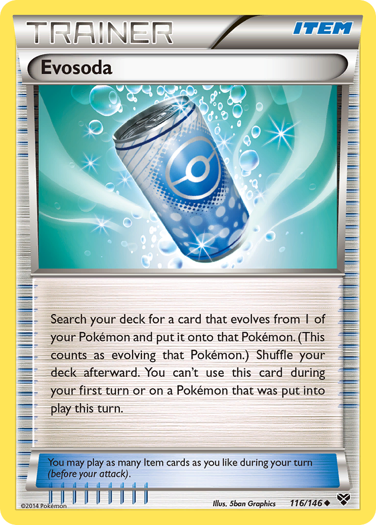 Evosoda (116/146) [XY: Base Set] | Cracking-Singles