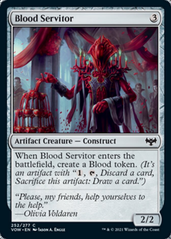 Blood Servitor [Innistrad: Crimson Vow] | Cracking-Singles