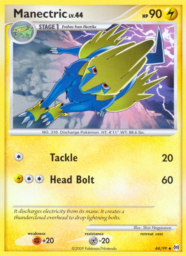 Manectric (44/99) [Platinum: Arceus] | Cracking-Singles