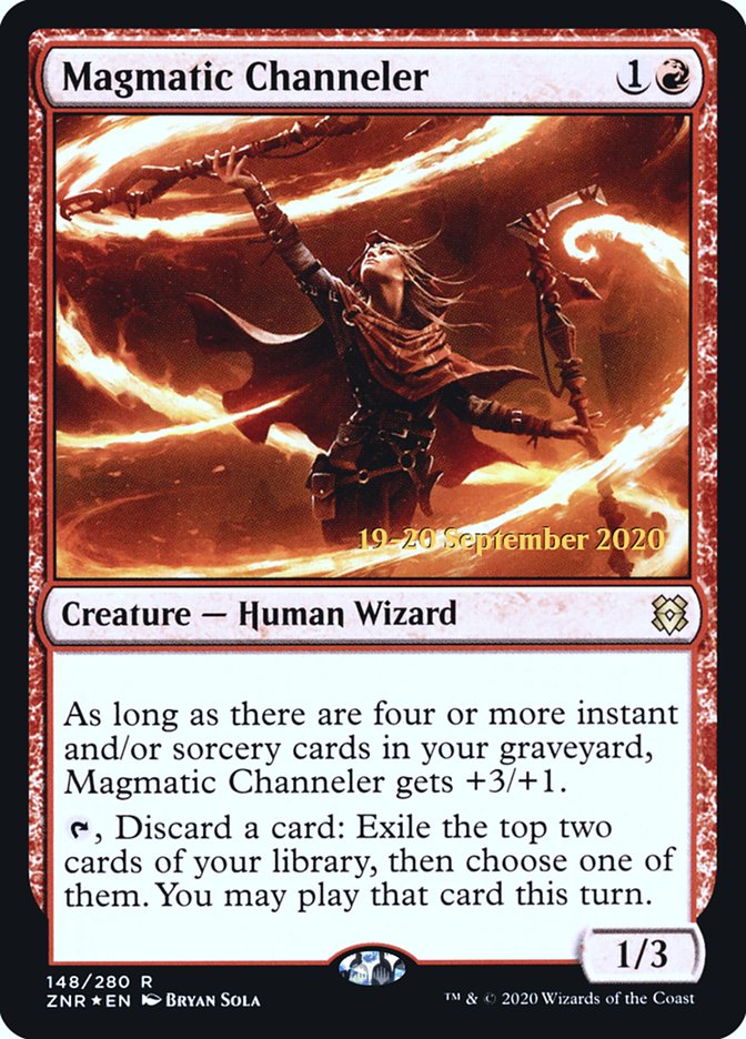 Magmatic Channeler  [Zendikar Rising Prerelease Promos] | Cracking-Singles