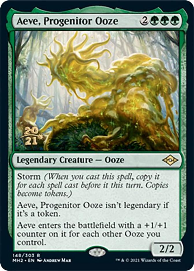 Aeve, Progenitor Ooze [Modern Horizons 2 Prerelease Promos] | Cracking-Singles