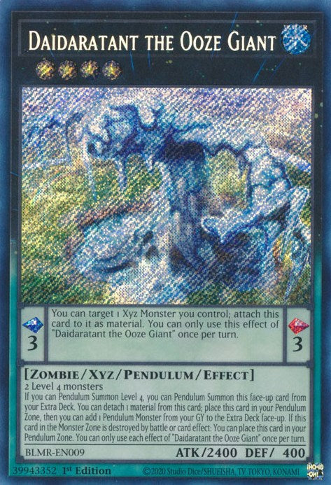 Daidaratant the Ooze Giant [BLMR-EN009] Secret Rare | Cracking-Singles