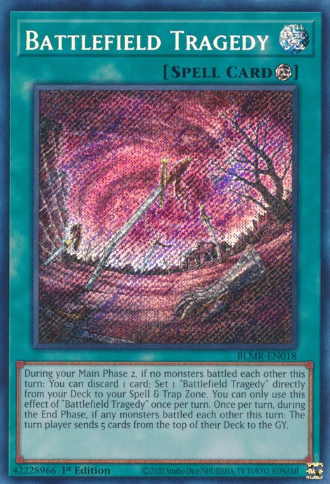 Battlefield Tragedy [BLMR-EN018] Secret Rare | Cracking-Singles