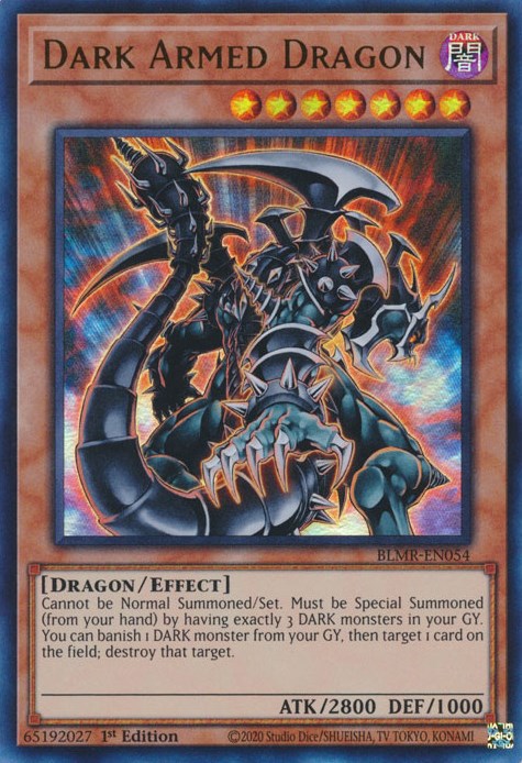 Dark Armed Dragon [BLMR-EN054] Ultra Rare | Cracking-Singles