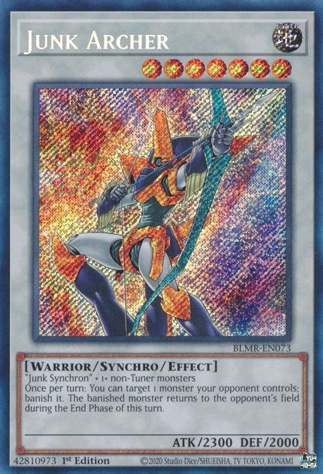 Junk Archer [BLMR-EN073] Secret Rare | Cracking-Singles