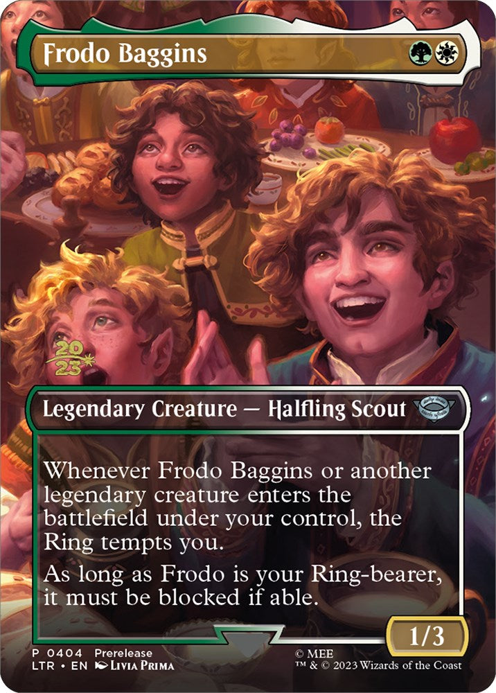 Frodo Baggins [The Lord of the Rings: Tales of Middle-Earth Prerelease Promos] | Cracking-Singles