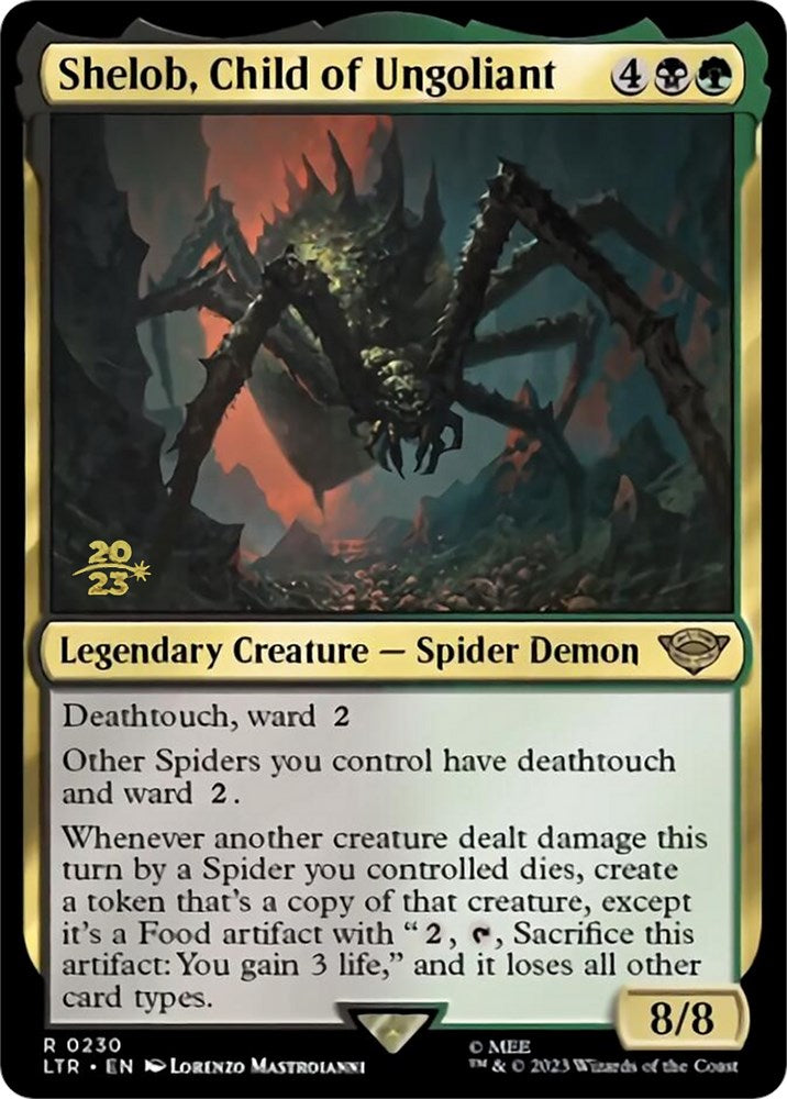 Shelob, Child of Ungoliant [The Lord of the Rings: Tales of Middle-Earth Prerelease Promos] | Cracking-Singles