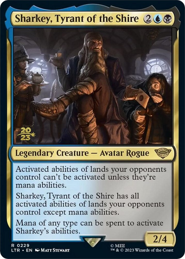 Sharkey, Tyrant of the Shire [The Lord of the Rings: Tales of Middle-Earth Prerelease Promos] | Cracking-Singles