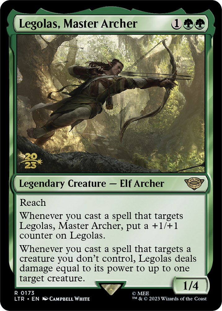 Legolas, Master Archer [The Lord of the Rings: Tales of Middle-Earth Prerelease Promos] | Cracking-Singles