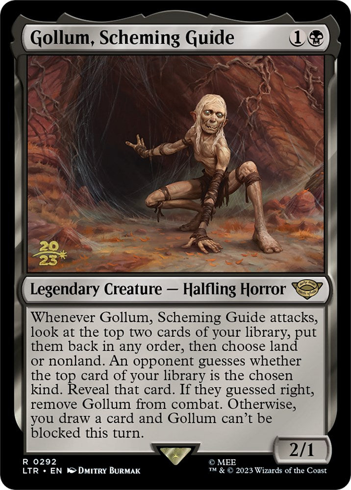 Gollum, Scheming Guide [The Lord of the Rings: Tales of Middle-Earth Prerelease Promos] | Cracking-Singles