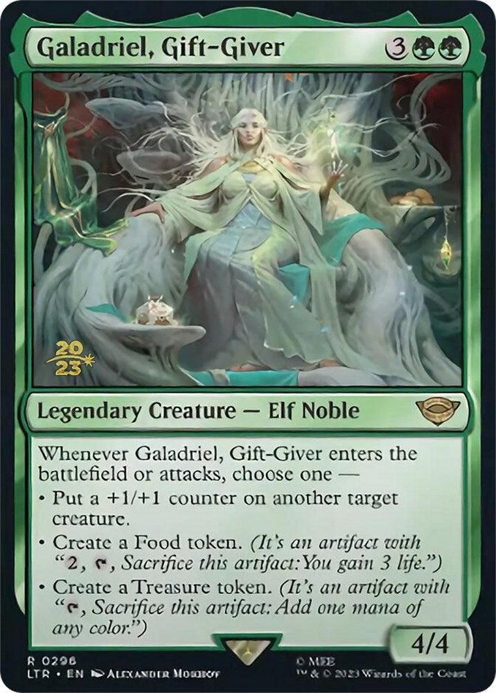 Galadriel, Gift-Giver [The Lord of the Rings: Tales of Middle-Earth Prerelease Promos] | Cracking-Singles