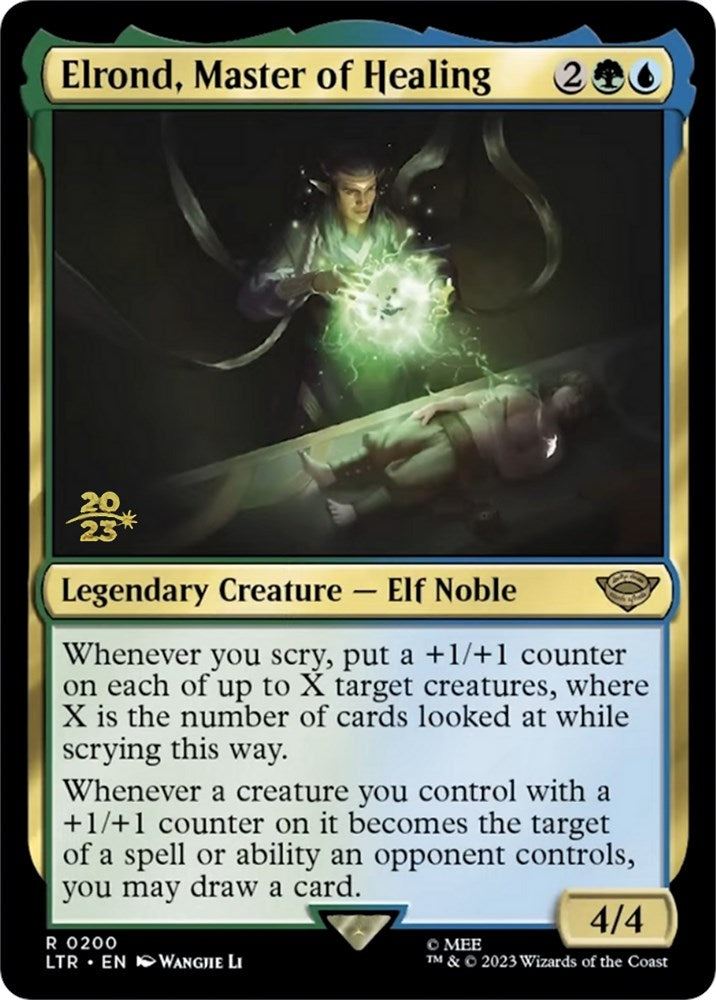 Elrond, Master of Healing [The Lord of the Rings: Tales of Middle-Earth Prerelease Promos] | Cracking-Singles