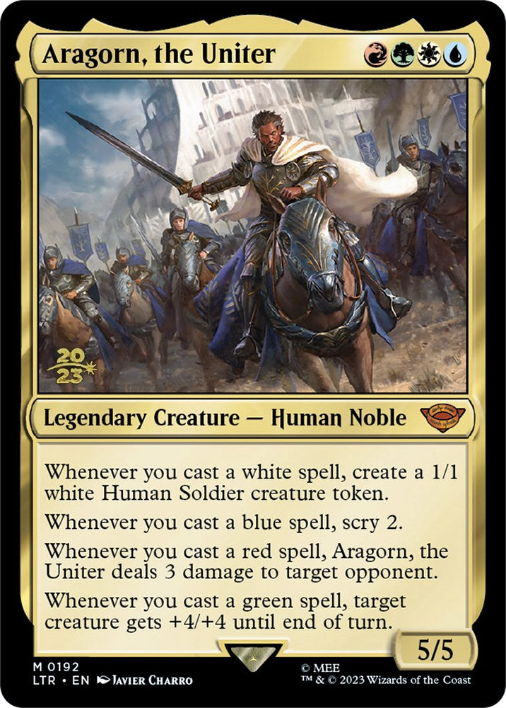 Aragorn, the Uniter [The Lord of the Rings: Tales of Middle-Earth Prerelease Promos] | Cracking-Singles