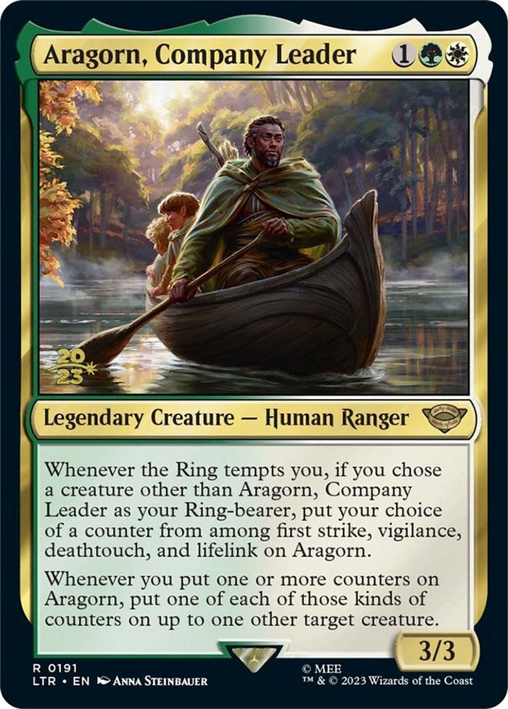 Aragorn, Company Leader [The Lord of the Rings: Tales of Middle-Earth Prerelease Promos] | Cracking-Singles