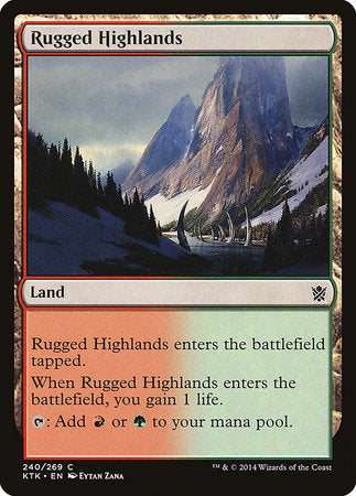 Rugged Highlands [Khans of Tarkir] | Cracking-Singles