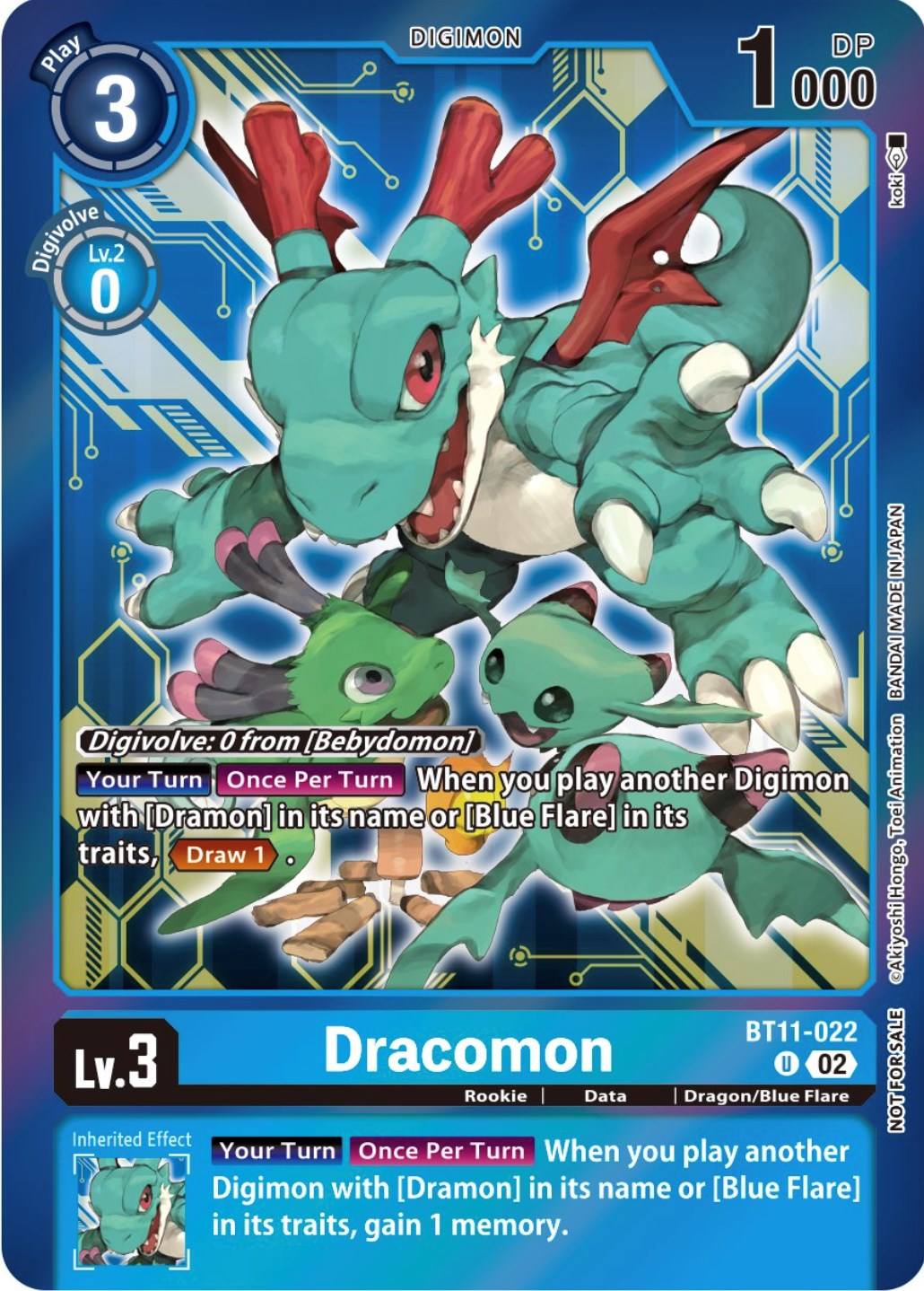 Dracomon [BT11-022] (Event Pack 5) [Dimensional Phase Promos] | Cracking-Singles