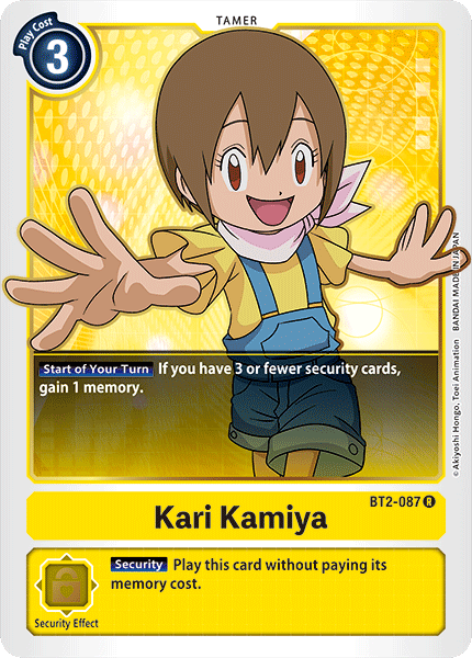 Kari Kamiya [BT2-087] [Release Special Booster Ver.1.0] | Cracking-Singles