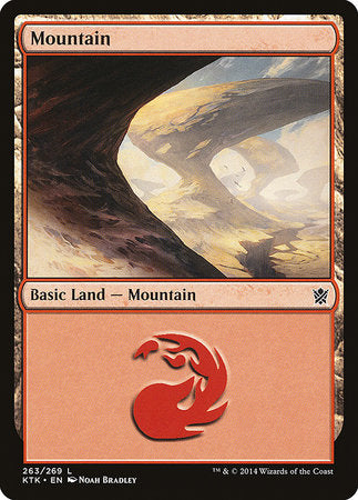 Mountain (263) [Khans of Tarkir] | Cracking-Singles