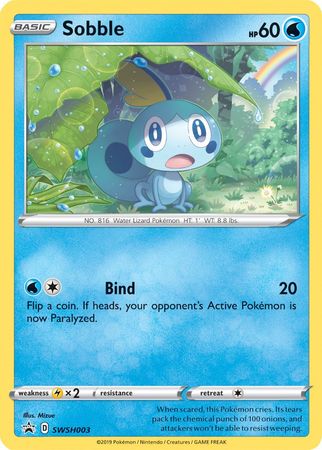 Sobble (SWSH003) [Sword & Shield: Black Star Promos] | Cracking-Singles