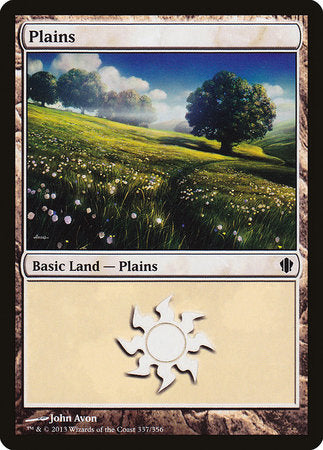 Plains (337) [Commander 2013] | Cracking-Singles