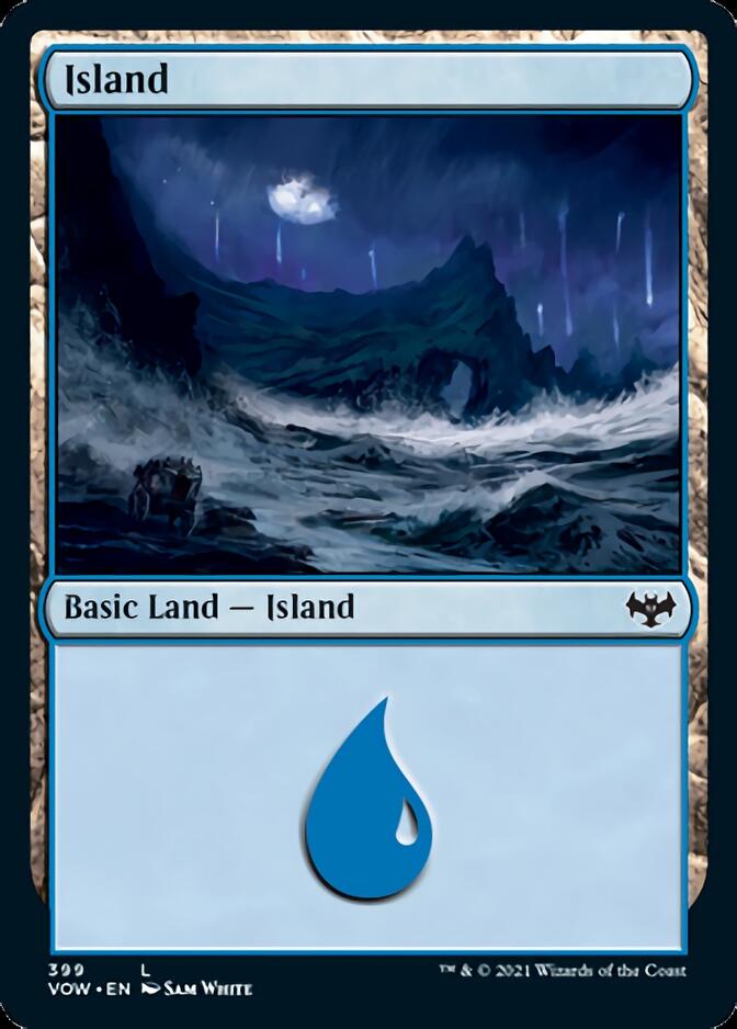 Island (399) [Innistrad: Crimson Vow] | Cracking-Singles