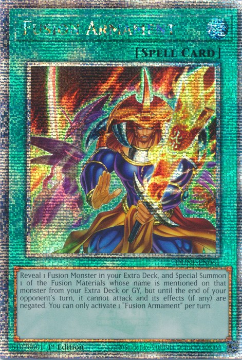 Fusion Armament [DUNE-EN061] Quarter Century Secret Rare | Cracking-Singles