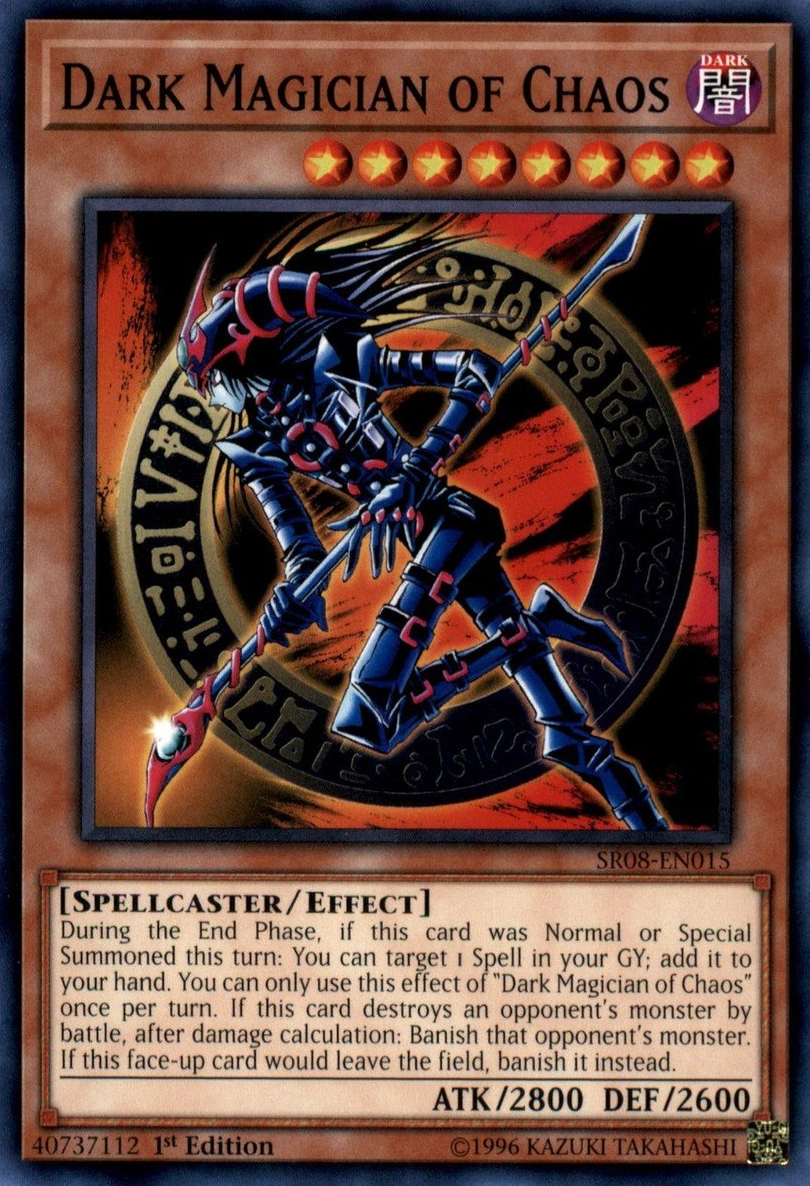 Dark Magician of Chaos [SR08-EN015] Common | Cracking-Singles