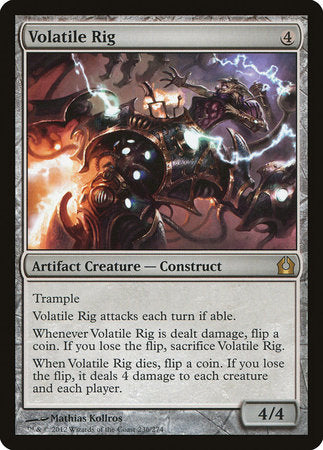 Volatile Rig [Return to Ravnica] | Cracking-Singles