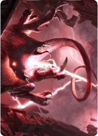 Thundering Rebuke Art Card [Zendikar Rising Art Series] | Cracking-Singles