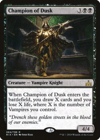 Champion of Dusk [Rivals of Ixalan] | Cracking-Singles