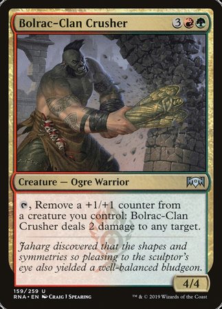 Bolrac-Clan Crusher [Ravnica Allegiance] | Cracking-Singles