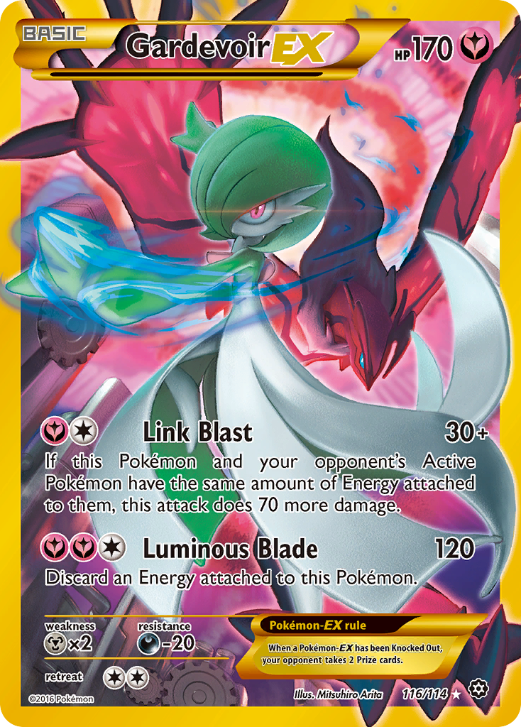 Gardevoir EX (116/114) [XY: Steam Siege] | Cracking-Singles