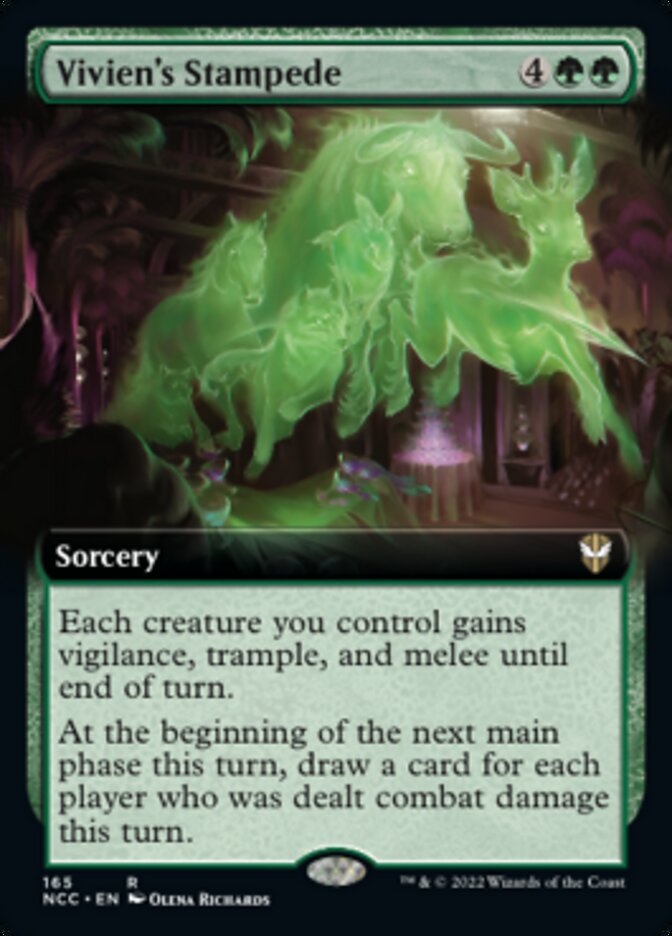 Vivien's Stampede (Extended Art) [Streets of New Capenna Commander] | Cracking-Singles