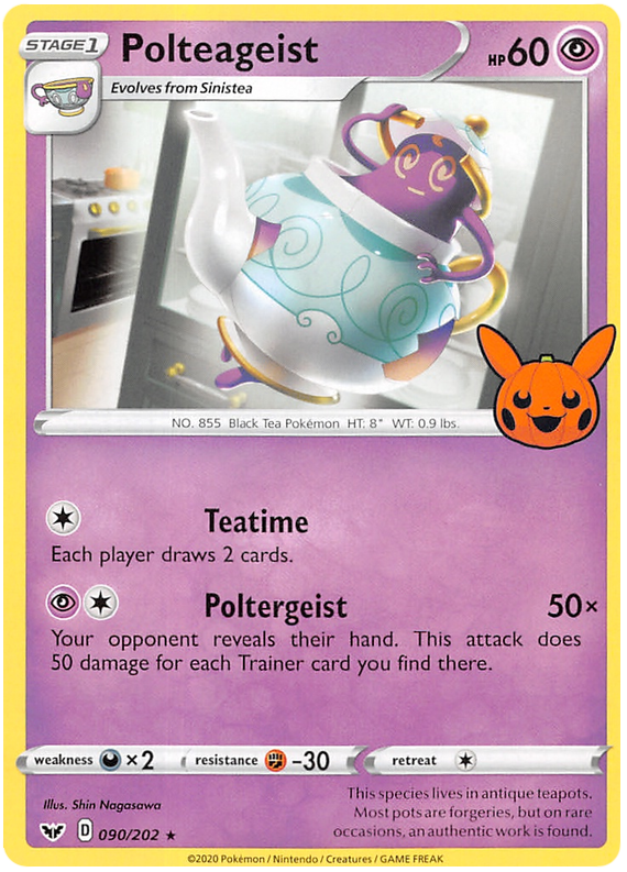 Polteageist (090/202) [Trick or Trade 2023] | Cracking-Singles