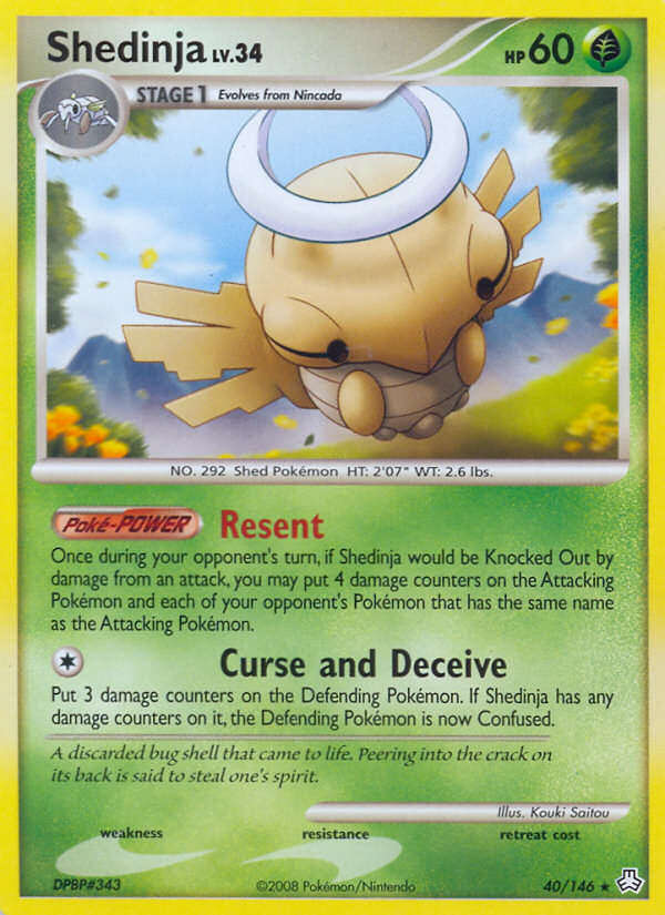 Shedinja (40/146) [Diamond & Pearl: Legends Awakened] | Cracking-Singles