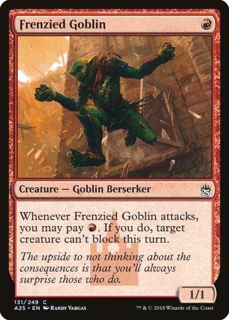 Frenzied Goblin [Masters 25] | Cracking-Singles