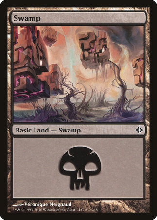 Swamp (239) [Rise of the Eldrazi] | Cracking-Singles