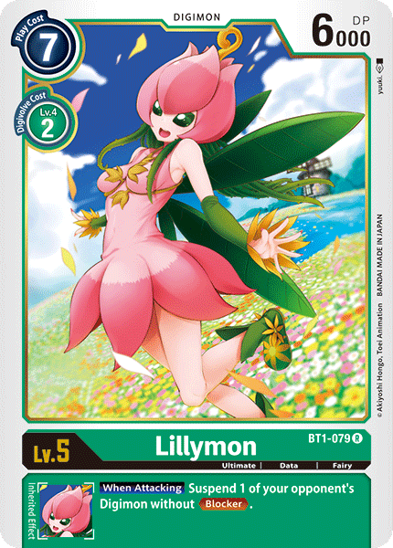 Lillymon [BT1-079] [Release Special Booster Ver.1.0] | Cracking-Singles