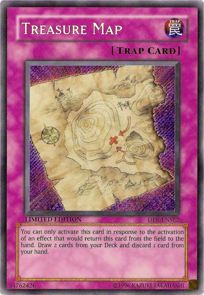 Treasure Map [DPK-ENSE2] Secret Rare | Cracking-Singles